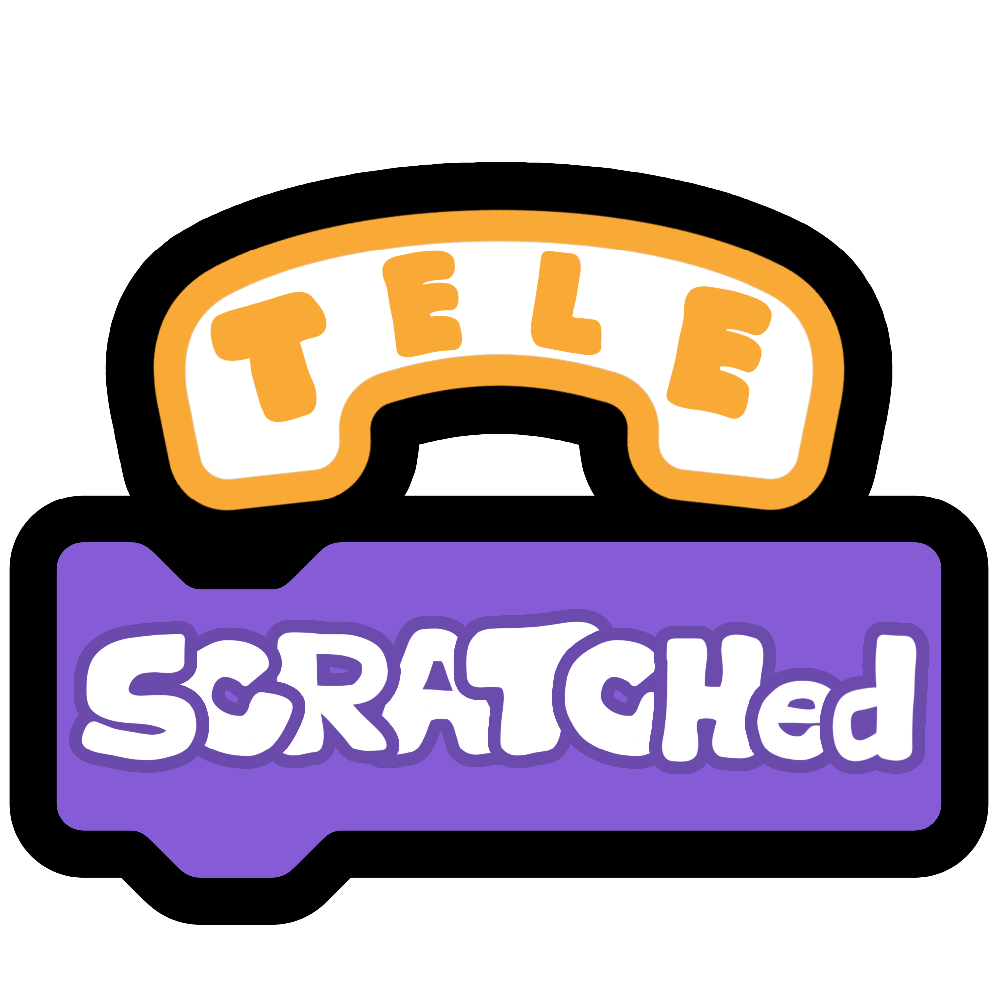 Scratchy Phone Logo
